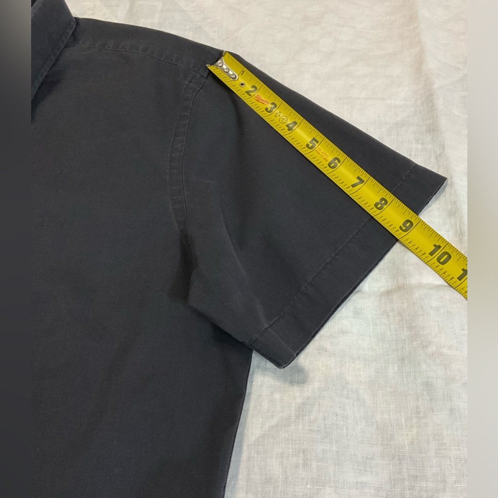 UNTUCKit Shirt Men’s Large Black Button Down Preppy 100% Cotton - Picture 3 of 7